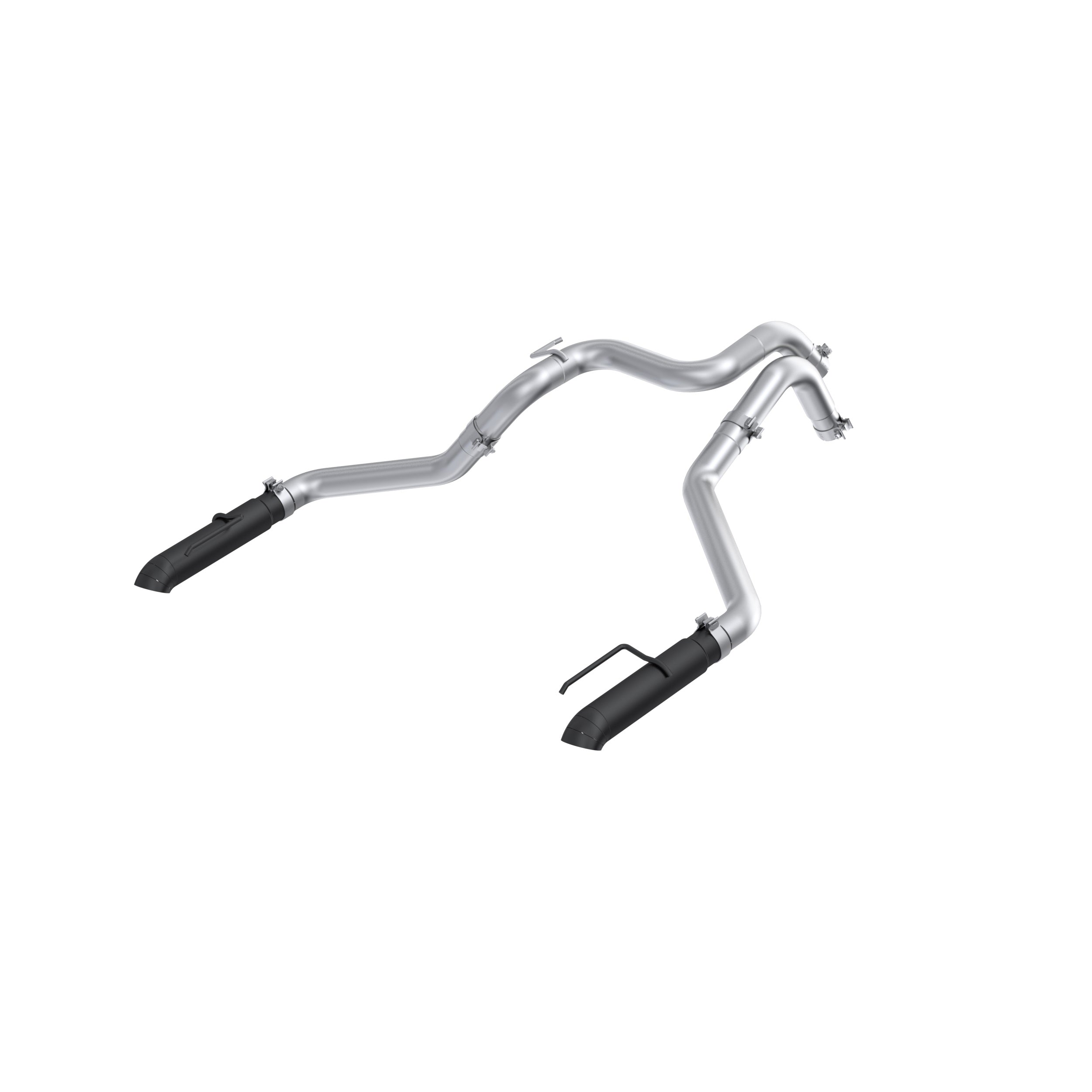 MBRP Exhaust 3" Axle-Back Dual Rear Turndown BLK T304
