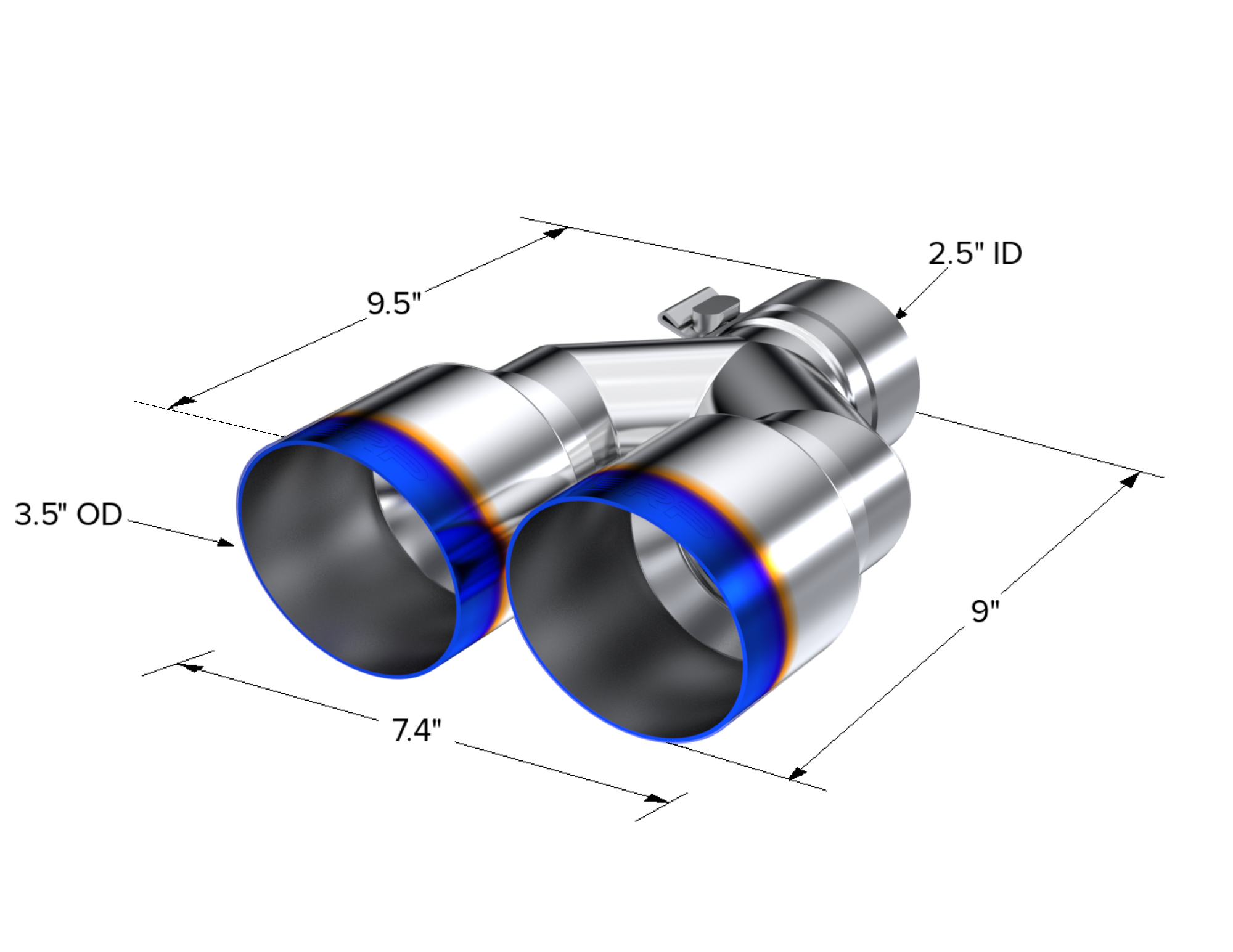 MBRP Armor Pro Exhaust Tip