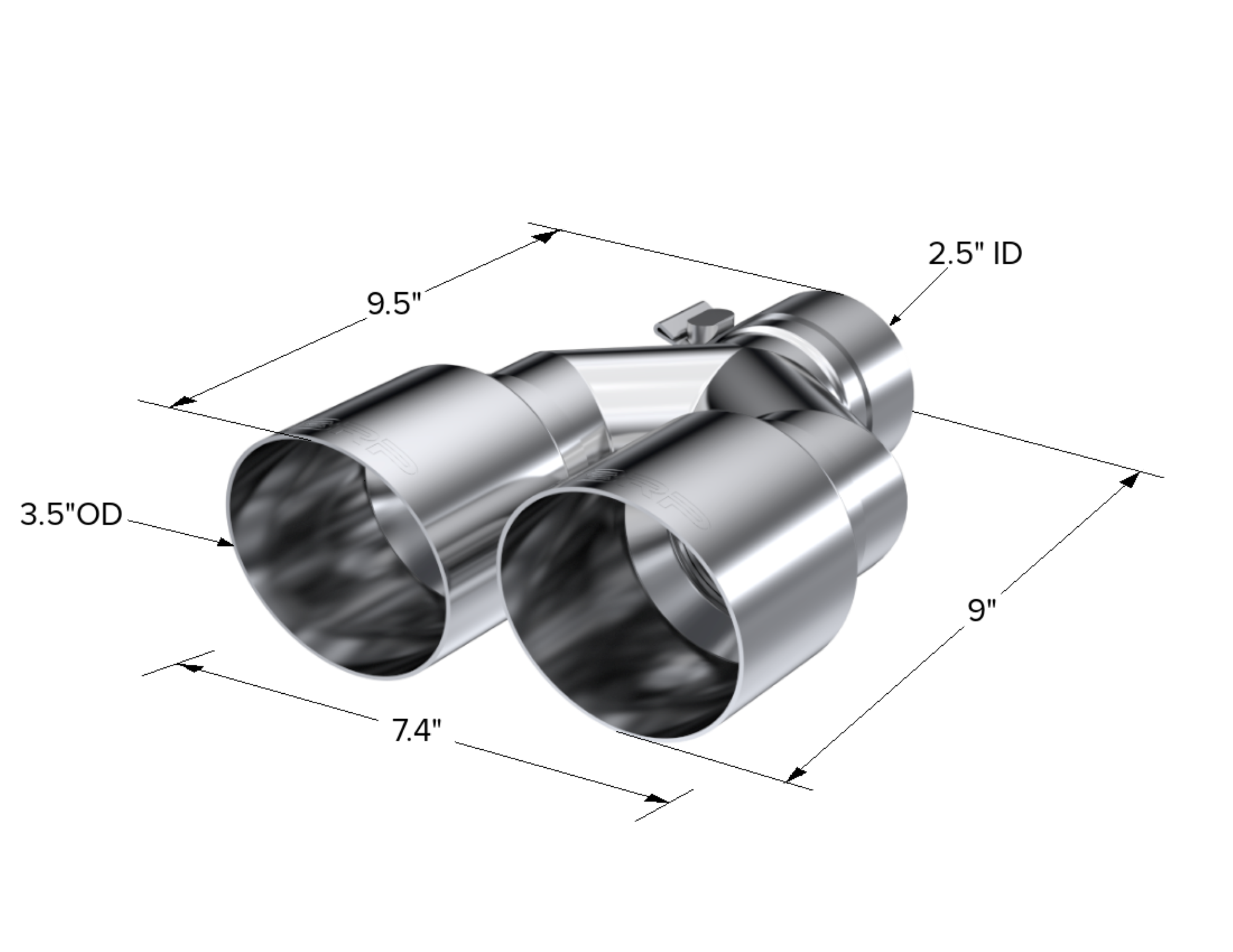 MBRP Armor Pro Exhaust Tip