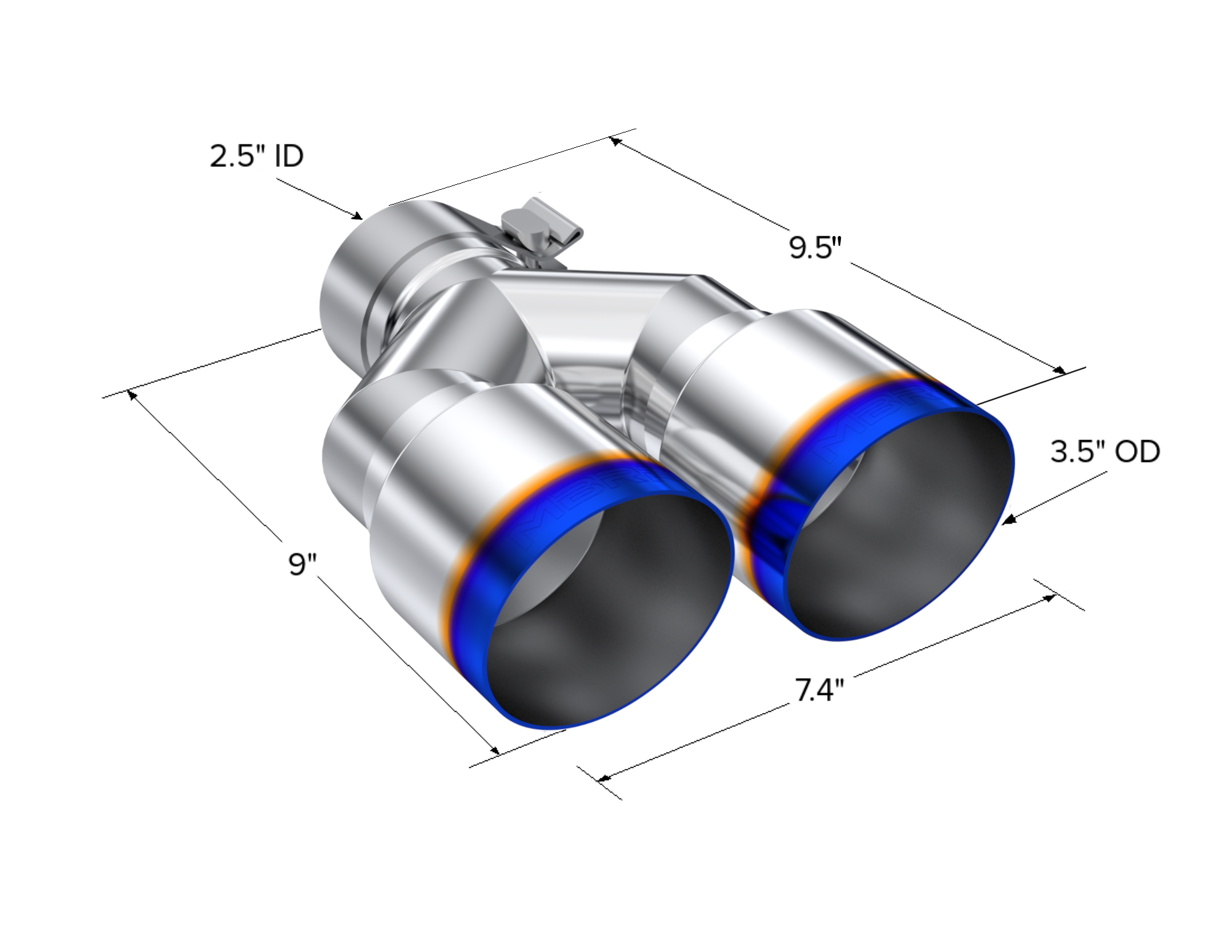 MBRP Armor Pro Exhaust Tip