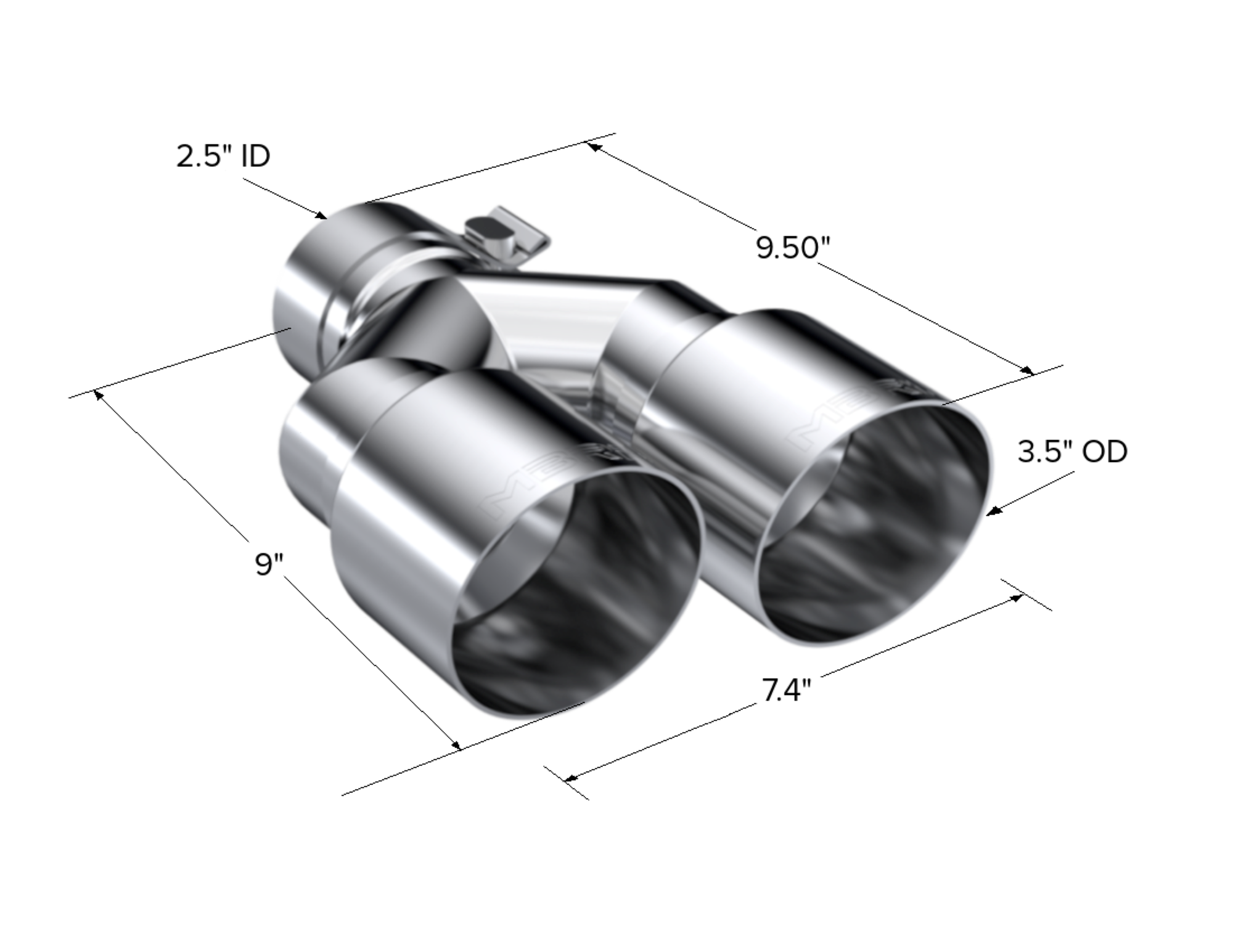 MBRP Armor Pro Exhaust Tip