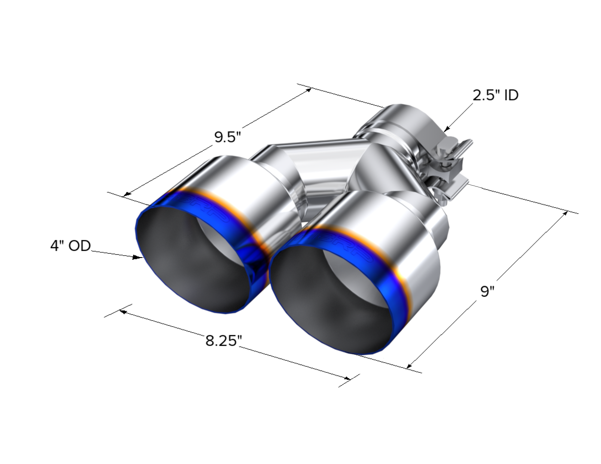 MBRP Armor Pro Exhaust Tip