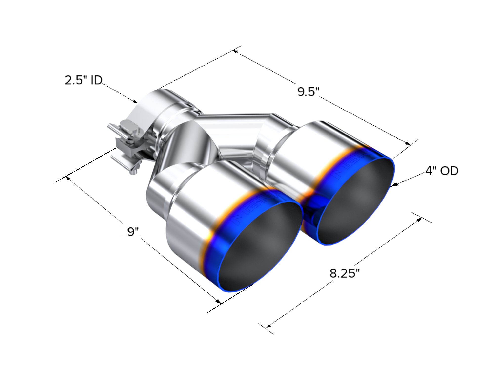 MBRP Armor Pro Exhaust Tip