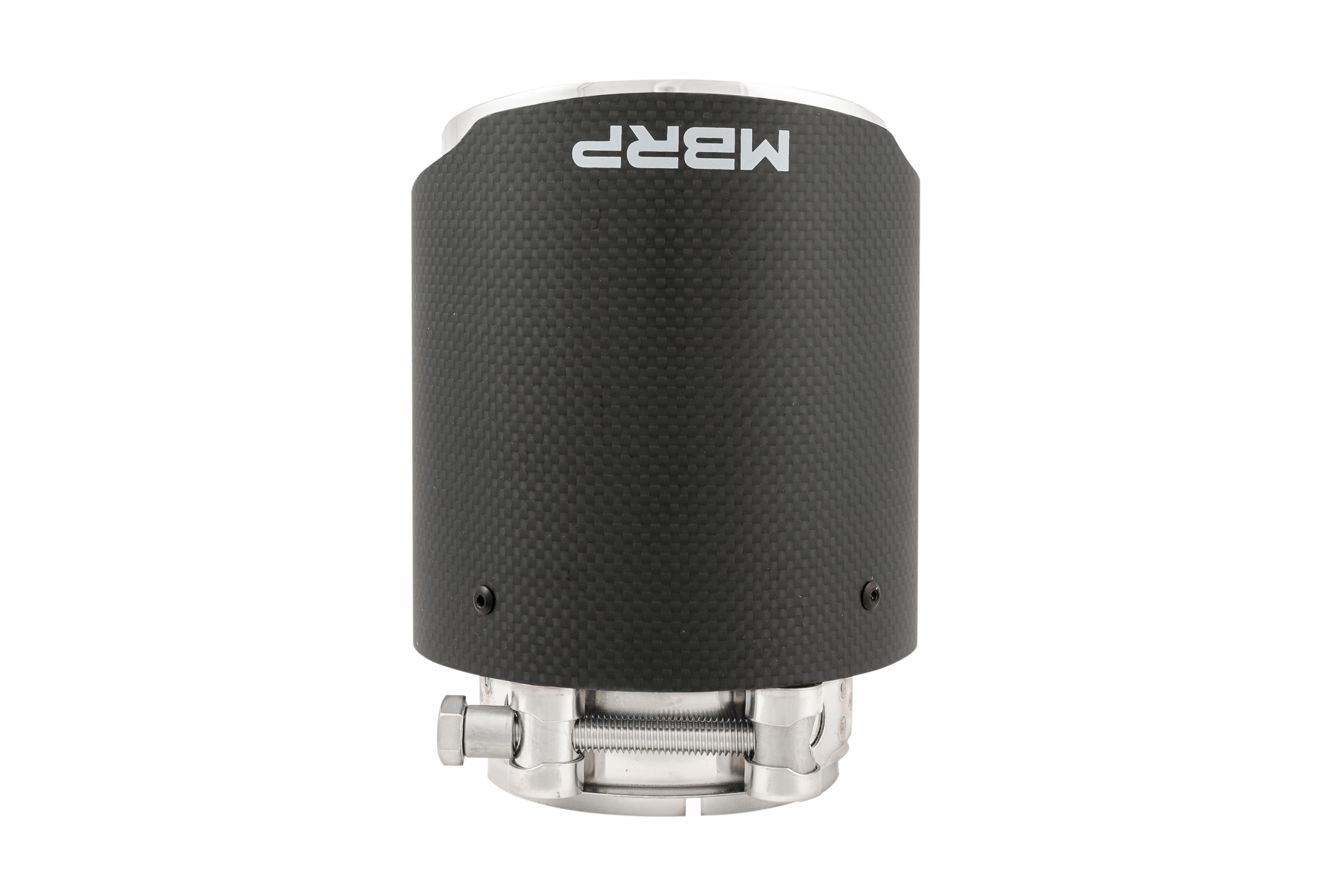 MBRP Exhaust Tip; 4.5in OD Out; 3in ID; 6.13in Length; Dual Wall; Carbon Fiber