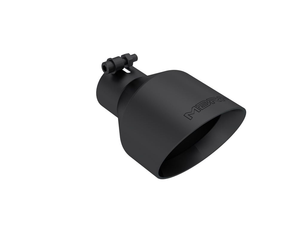 MBRP Universal Black 2.5" ID 5" OD Dual Wall Angle Cut Tip