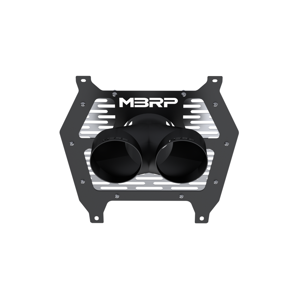 MBRP BLK Tip And Shield Assembly